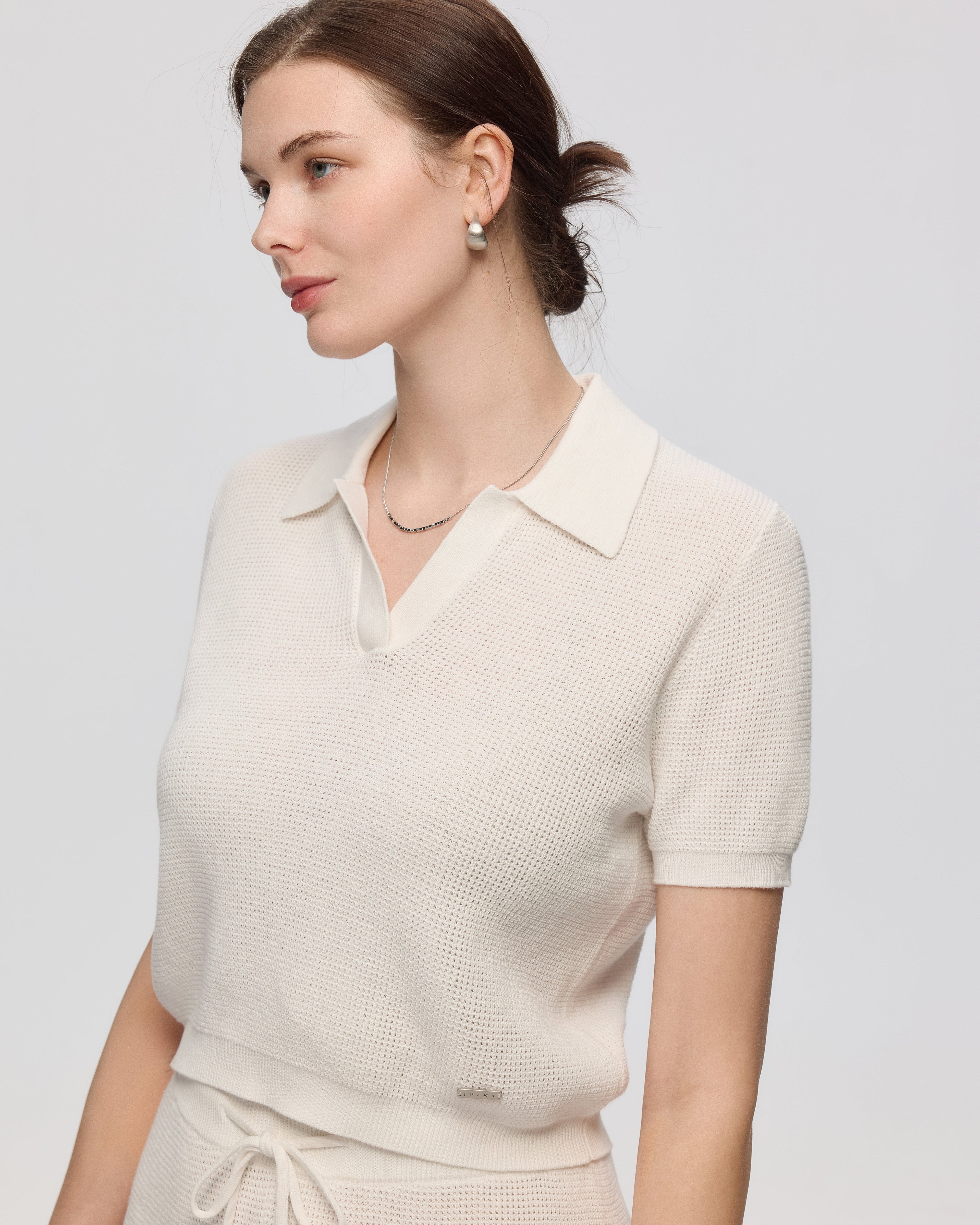 Noa Open Knit Top