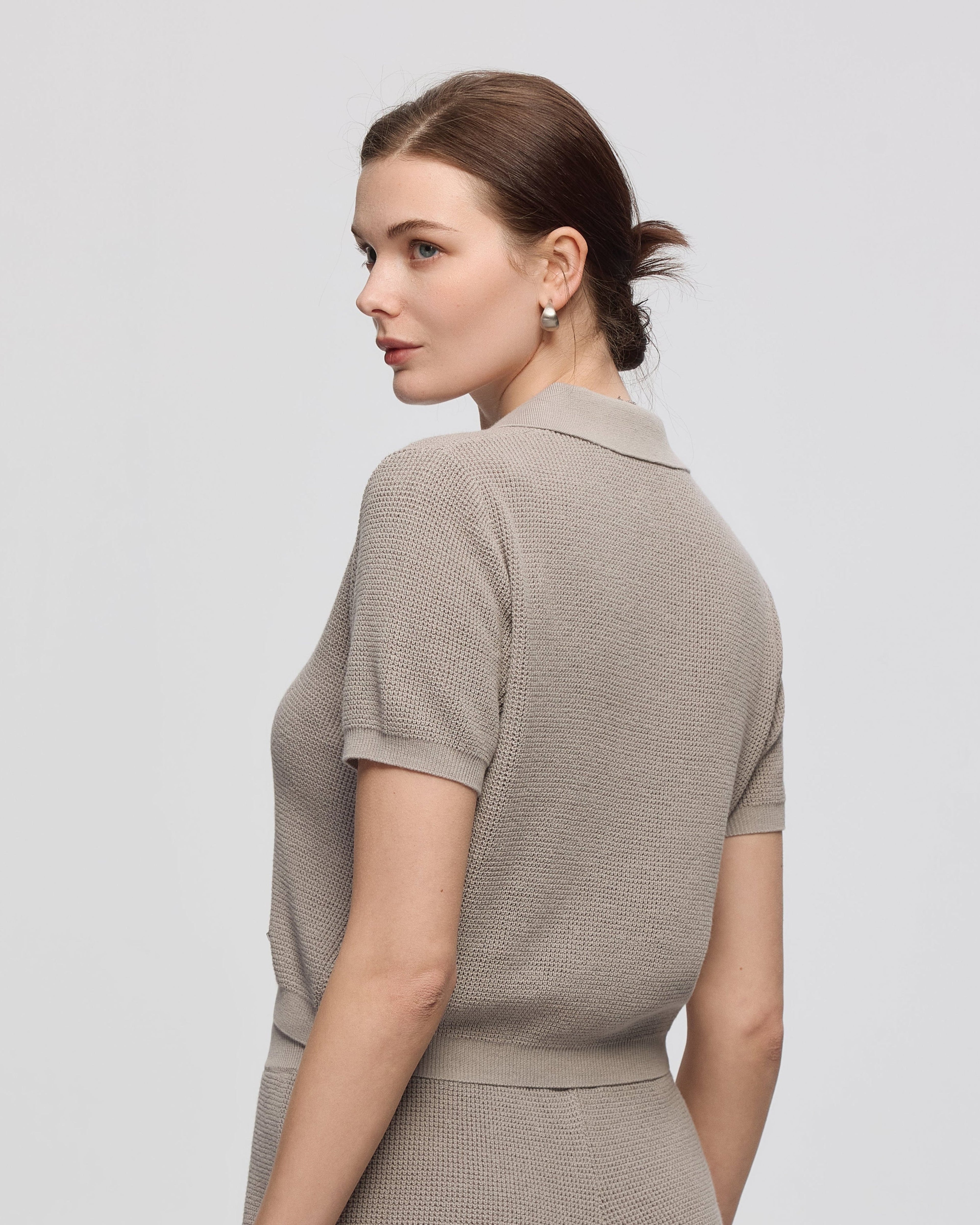 Noa Open Knit Top