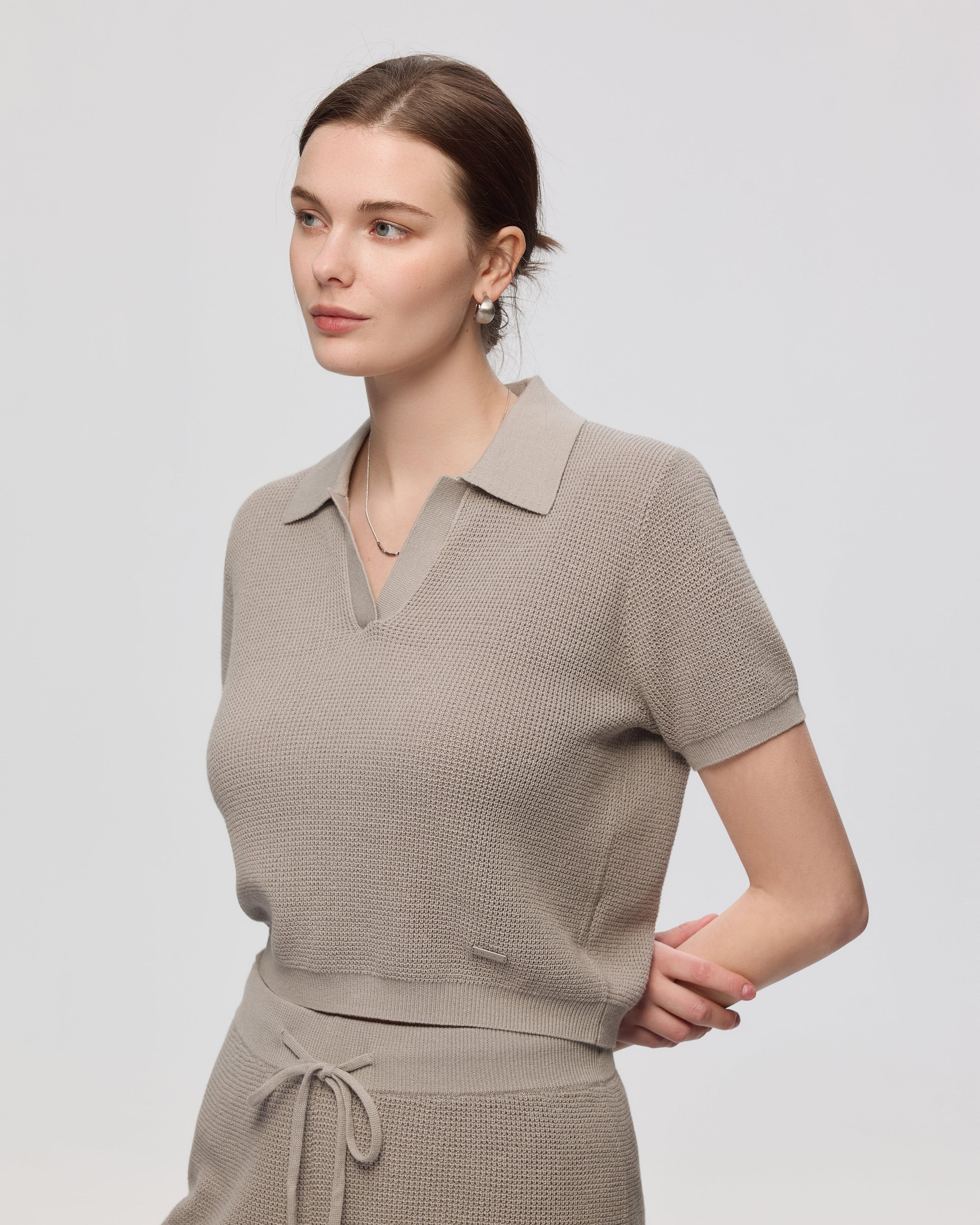 Noa Open Knit Top
